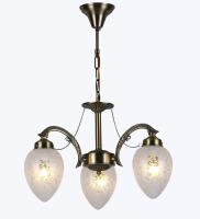 Люстры подвесные — 34823/3 бронза купить в 