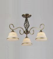 Потолочные люстры — 2873/3 бронза купить в 
