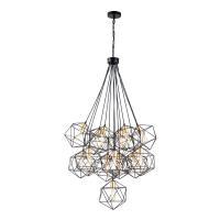 Люстры подвесные — Подвесная люстра Escada 1165/14S Black купить в 