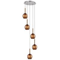 Подвесные светильники — Подвесной светильник Zumaline Monic MD1629-5B(copper) купить в  Подвесные светильники — Подвесной светильник Zumaline Monic MD1629-5B(copper) купить в