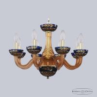 Люстры подвесные — Подвесная люстра Bohemia Ivele Crystal 1308/8/195 G Am/Amber-Blue/H-1J купить в  Люстры подвесные — Подвесная люстра Bohemia Ivele Crystal 1308/8/195 G Am/Amber-Blue/H-1J купить в