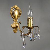 Настенные бра — Бра AMBIENTE by BRIZZI 2226/1 AB Tear Drop купить в 