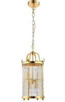 Подвесные светильники — Подвесной светильник Crystal Lux TADEO SP4 D200 GOLD/TRANSPARENTE купить в 