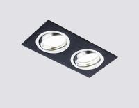 Встраиваемые точечные светильники — Встраиваемый светильник Ambrella Light A601/2 BK купить в  Встраиваемые точечные светильники — Встраиваемый светильник Ambrella Light A601/2 BK купить в