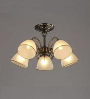 Потолочные люстры — 2617/5 бронза купить в 