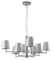 Люстры подвесные — Подвесная люстра Crystal Lux AZUL SP8 CHROME купить в 