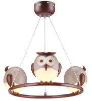 Люстры подвесные — 18824/3 коричневый купить в 