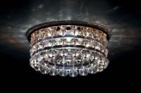 Встраиваемые точечные светильники — Встраиваемый светильник Donolux DL067.79.1 crystal купить в 