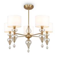 Люстры на штанге — Люстра на штанге Freya FR5369CL-05BS купить в 