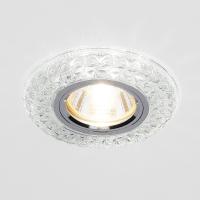 Встраиваемые точечные светильники — Встраиваемый светильник Elektrostandard 2180 MR16 SB дымчатый купить в 