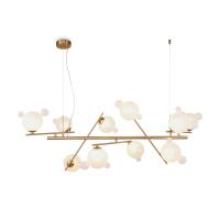 Люстры подвесные — Подвесная люстра Freya FR5374PL-10BS купить в 