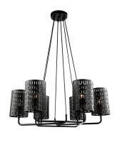 Люстры подвесные — Подвесная люстра Lumien Hall Тейл 4002/6P-BK-GR купить в 