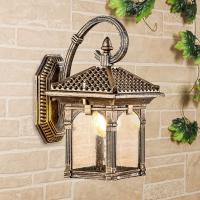 Уличные настенные светильники — Светильник настенный Elektrostandard Corvus D черное золото (GL 1021D) купить в 