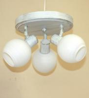 Споты — 26352/3R белый с золотом купить в 