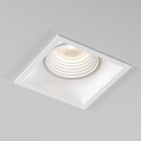 Встраиваемые точечные светильники — Встраиваемый светильник Elektrostandard 25017/01 GU10 белый купить в 