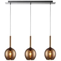 Подвесные светильники — Подвесной светильник Zumaline Monic MD1629-3A(copper) купить в  Подвесные светильники — Подвесной светильник Zumaline Monic MD1629-3A(copper) купить в