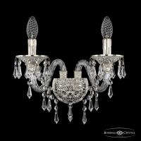 Настенные бра — Бра Bohemia Ivele Crystal 16103B/2/165 GW купить в  Настенные бра — Бра Bohemia Ivele Crystal 16103B/2/165 GW купить в