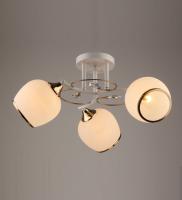 Потолочные люстры — 00887/3 белый с патиной золото купить в 