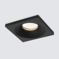 Встраиваемые точечные светильники — Встраиваемый светильник Elektrostandard 15271/LED 3W BK черный купить в 