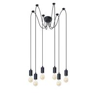 Люстры подвесные — Подвесная люстра ARTE Lamp A4322SP-6BK купить в  Люстры подвесные — Подвесная люстра ARTE Lamp A4322SP-6BK купить в