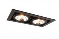 Встраиваемые точечные светильники — Встраиваемый светильник ARTE Lamp A5949PL-2BK купить в  Встраиваемые точечные светильники — Встраиваемый светильник ARTE Lamp A5949PL-2BK купить в