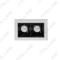 Встраиваемые точечные светильники — Встраиваемый светильник ITALLINE DL 3072 white/black купить в 