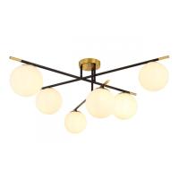Люстры на штанге — Люстра на штанге ARTE Lamp A2224PL-6BK купить в  Люстры на штанге — Люстра на штанге ARTE Lamp A2224PL-6BK купить в