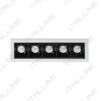 Встраиваемые точечные светильники — Встраиваемый светильник ITALLINE DL 3073 white/black купить в 