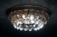 Встраиваемые точечные светильники — Встраиваемый светильник Donolux DL063.79.1 crystal купить в 