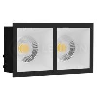 Встраиваемые точечные светильники — Встраиваемый светильник LeDron RISE KIT 2 Black/White купить в  Встраиваемые точечные светильники — Встраиваемый светильник LeDron RISE KIT 2 Black/White купить в