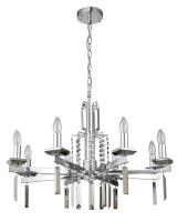 Люстры подвесные — Подвесная люстра Crystal Lux MARRON SP8 CHROME купить в 