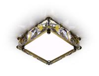 Встраиваемые точечные светильники — Встраиваемый светильник Ambrella Light S50 G/W 4W 4200K LED купить в 