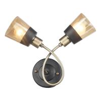 Потолочные светильники — Бра IMEX MD.4045-2-W AB+BK купить в  Потолочные светильники — Бра IMEX MD.4045-2-W AB+BK купить в