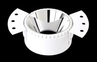 Встраиваемые точечные светильники — Встраиваемый светильник Crystal Lux CLT 050C1 WH-CH купить в 