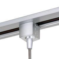 Адаптеры — Адаптер Elektrostandard TRLM-1-CH /Коннектор для однофазного шинопровода серебро купить в 