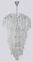 Люстры каскадные — Каскадная люстра Crystal Lux BARCELONA SP33 SILVER купить в 