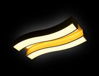 Накладные светильники — Накладной светильник Ambrella Light FP2422 WH 60W+24W D690*300 купить в 