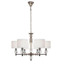 Люстры подвесные — Подвесная люстра iLamp Alexa P2404-6 Nickel купить в  Люстры подвесные — Подвесная люстра iLamp Alexa P2404-6 Nickel купить в
