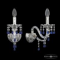 Настенные бра — Бра Bohemia Ivele Crystal 16110B/1/165/XL Ni V3001 купить в  Настенные бра — Бра Bohemia Ivele Crystal 16110B/1/165/XL Ni V3001 купить в