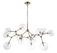 Люстры подвесные — Подвесная люстра Crystal Lux MAXIMO SP15 BRONZE купить в 