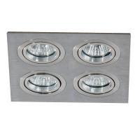 Cветильники потолочные встраиваемые — Встраиваемый светильник Azzardo Caro 4 Square AZ2444 купить в  Cветильники потолочные встраиваемые — Встраиваемый светильник Azzardo Caro 4 Square AZ2444 купить в