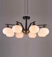 Потолочные люстры — 7550/8 бронза черный купить в 