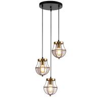 Люстры подвесные — Подвесная люстра Indigo Pallo 10011/3P Gold V000189 купить в  Люстры подвесные — Подвесная люстра Indigo Pallo 10011/3P Gold V000189 купить в