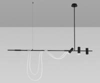 Люстры на штанге — Люстра на штанге Kink Light 08039-180A,19 купить в 