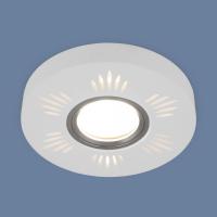 Встраиваемые точечные светильники — Встраиваемый светильник Elektrostandard 2242 MR16 WH белый купить в  Встраиваемые точечные светильники — Встраиваемый светильник Elektrostandard 2242 MR16 WH белый купить в