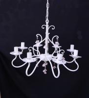 Люстры подвесные — 4849/8 белый купить в 