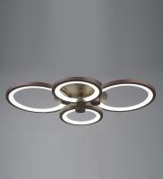 Потолочные люстры — 01447/4 темно-коричневый coffee купить в 