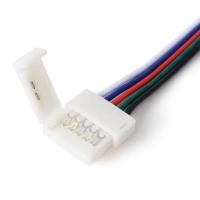 Светодиодные ленты — Коннектор для RGBW светодиодной ленты 5050 Apeyron 12/24V (2 шт.) 09-74 купить в  Светодиодные ленты — Коннектор для RGBW светодиодной ленты 5050 Apeyron 12/24V (2 шт.) 09-74 купить в