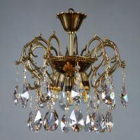 Люстры на штанге — Люстра на штанге AMBIENTE by BRIZZI 8888/3 PL PB Tear Drop купить в 