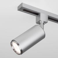 Трековые светильники — Светильник на шине Elektrostandard Svit GU10 хром матовый (MRL 1013) однофазный купить в 